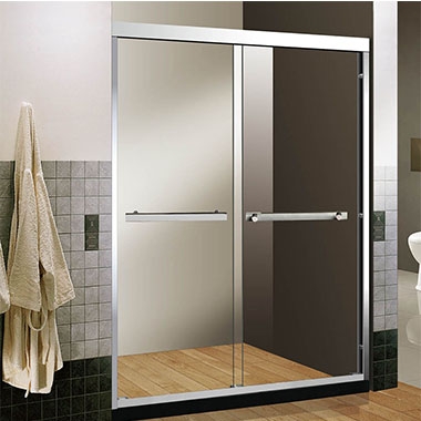 不锈钢淋浴房可以根据买方的希望放置端板和出水
